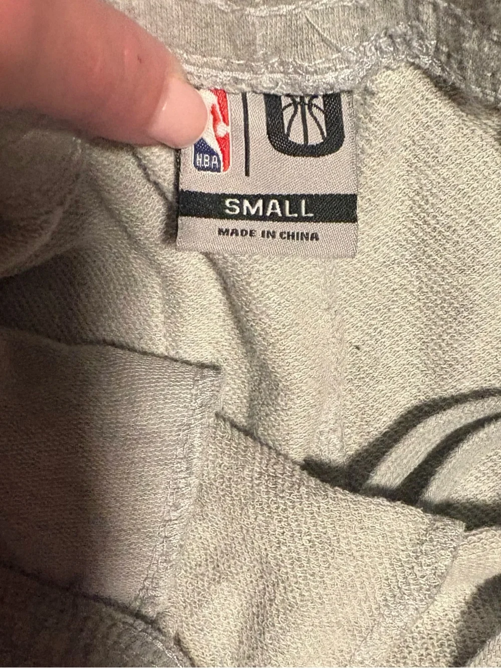 NBA Gray Sweatpants with Teal Charlotte Script